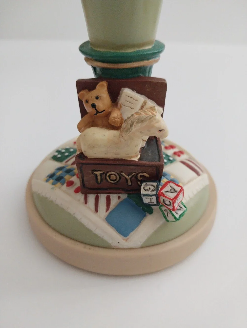 Vintage 1996 Brown Bag Cookie Art Cookie Stamp Mold Toy Chest Number 20 Like New